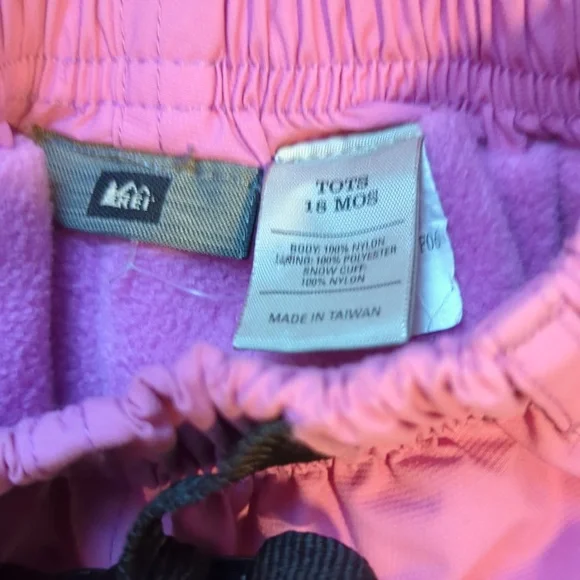 REI Kids Snow pants purple 18 months - Picture 2 of 2